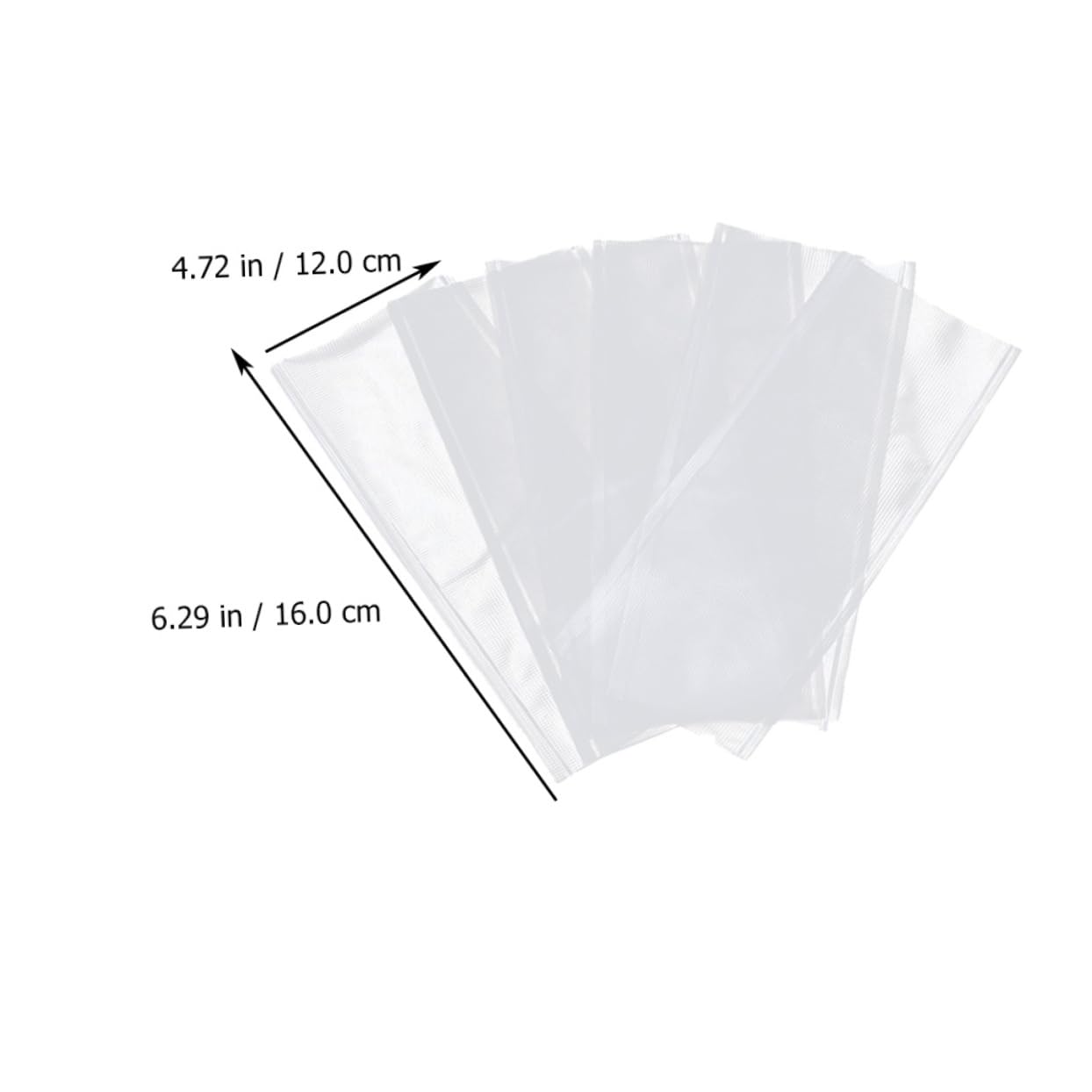 100 Sacchetti PVA Solubili Per Pesca - Dissoluzione Rapida In Acqua Per Esche Solide - Foto 1