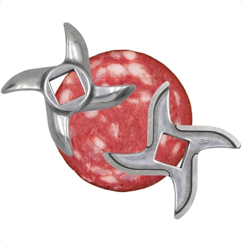 2 PCS 8# Meat Grinder Blade, Meat Grinder Blades Replacement