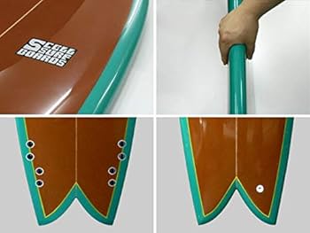 Amazon | SCELL セル レトロフィッシュ 5'10 ツイン クアッド