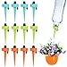UQTUKO Automatisch Bewässerung Set, 12 Stück Einstellbar Wasserspender Bewässerungssystem , Bewässerung Zimmerpflanze Bewässerung Passend für Garten Pflanzen und Blumen Bewässerung