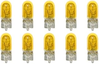 CEC Industries #194Y (Yellow) Bulbs, 14 V, 3.78 W, W2.1x9.5d Base, T-3.25 shape (Box of 10)