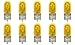 CEC Industries #194Y (Yellow) Bulbs, 14 V, 3.78 W, W2.1x9.5d Base, T-3.25 shape (Box of 10)
