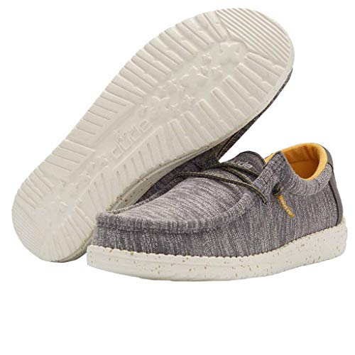 Image of HEYDUDE Boy's Wally Youth Multiple Colors | Boy's Shoes | Boy's Lace Up Loafers | Comfortable & Light-Weight