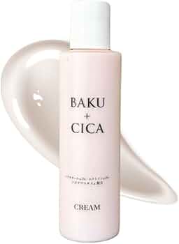 Amazon | 【公式】水肌クリーム バクシカ BAKU＋CICA