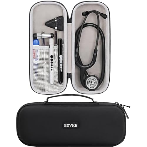 BOVKE Case for 3M Littmann Classic III/Cardiology IV – Black