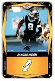 2024 UNO Elite Core Edition Yellow #78 Jaycee Horn NM Near Mint Panthers