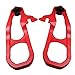 JDMSPEED New Heavy Daty Front Car Tow Hooks Left & Right with Hardware Red Replacement for Dodge Ram 1500 DT with 3.6L 5.7L Engine 2019 2020 2021 2022 Replaces 82215268AB 82215268AB 68272945AB