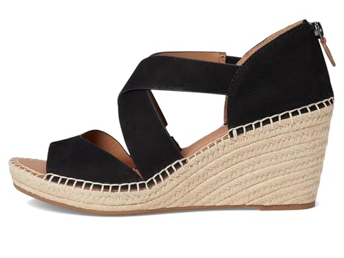 Gentle Souls by Kenneth Cole Women's Corinne Wedge Sandal, Black Nubuck, 6.5 by Gentle Souls by Kenneth Cole - Used condition - Image 5