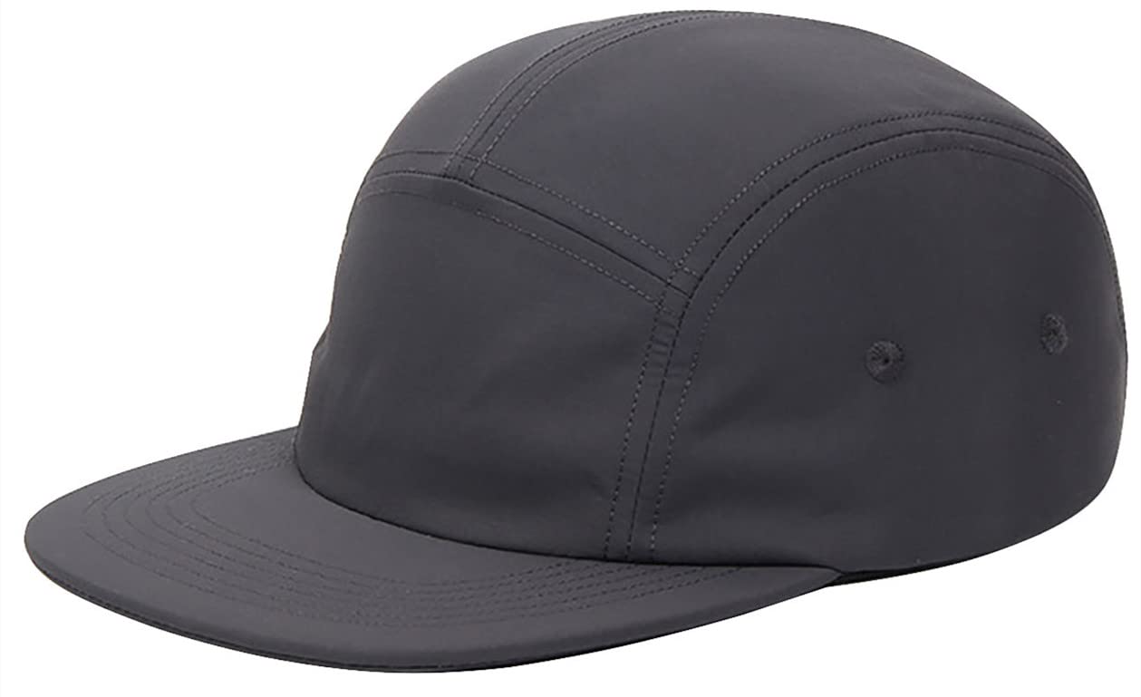 COOLSOME 5 Panels Hat Basic Daily Wear Breathable Quick Dry Cap