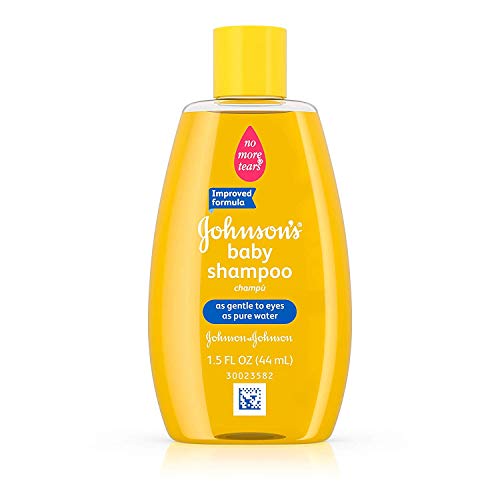 JOHNSON'S Baby Shampoo 1.50 oz (Pack of 6)