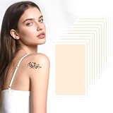 Rose Romee 20 Pcs Tattoo Cover Up Patchs - Waterproof & Breathable Skin Concealer for Tattoos/Scars/Bruises, 0.02mm Ultra Thin, Natural Looking, Stays 7 Days, Flexible & Cuttable
