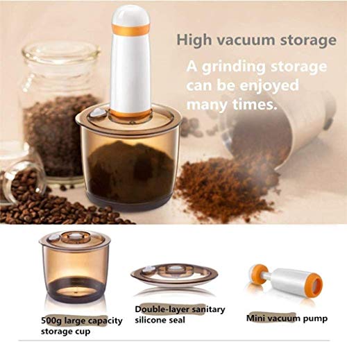 Kaffeemaschine, Haushaltskaffeebohnenmühle, elektrische Kaffeemühle, tragbare Kaffeemaschine – Bild 7