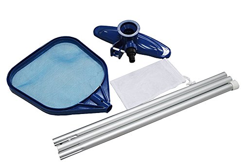 Jilong 290698 Kit De Mantenimiento De Piscina, Azul, 161 X 5 X 5 Cm
