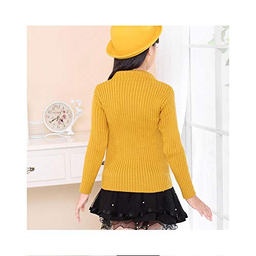 Phorecys Boys' Girls' Long Sleeve Knitted Turtleneck Pullover Sweaters4