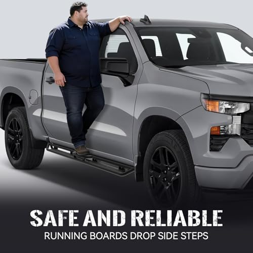 Estribos para Chevy Silverado/GMC Sierra 1500-3500HD 2019-2026 miniatura 2