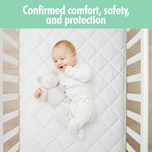 Image of GOTS Certified Organic Cotton Waterproof Crib Mattress Protector