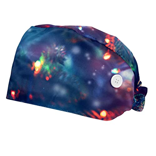 Chapeaux de Travail de Noël Unisexe pour Hommes et Femmes - Lot de 2 Casquettes