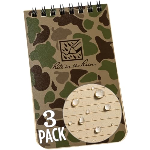 Carnet de poche Rite in the Rain motif universel bloc étanche
