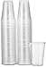 PLASTICPRO 7 oz Clear Plastic Disposable Drinking Cups [100 count]