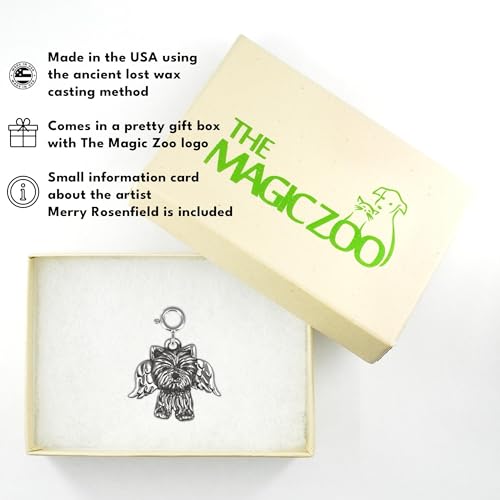 Sterling Silver Yorkie Charm for Charm Bracelets for Women - Yorkshire Terrier Gifts – Handcrafted in the USA3