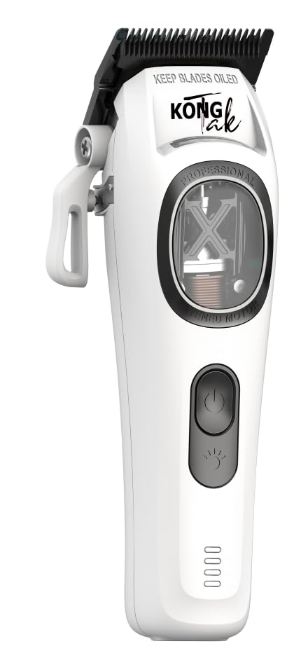 G44 Professional Hair Clipper with Digital Vector Motor UP to 12,000 SPM and DLC Blade