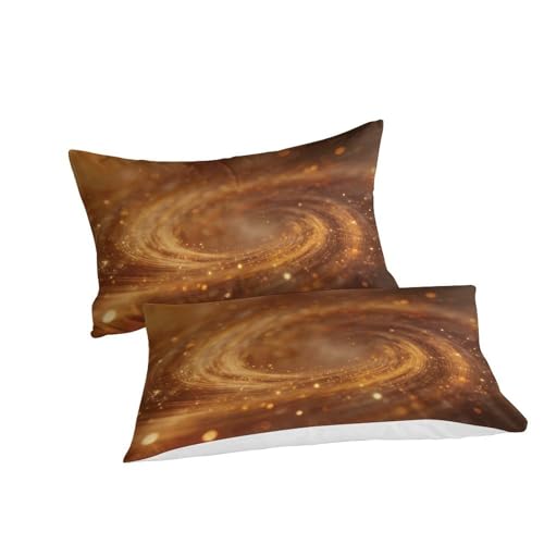 Housse de couette univers 260x220cm imprimé 3D galaxie univers - 3