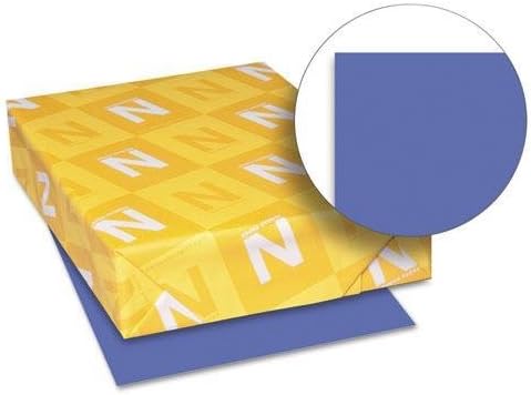 NEENAH 22081 Astrobrights Colored Paper, 24lb, 8-1/2 x 11, Venus Violet, 500 Sheets/Ream