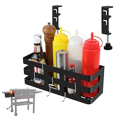 Griddle Caddy for 28"/36" Blackstone Griddles/Prep Cart Space-saving Grill Caddy No-punch Installation of Blackstone Griddle Accessories Blackstone Griddle Caddy is Compatible with Any Countertop
