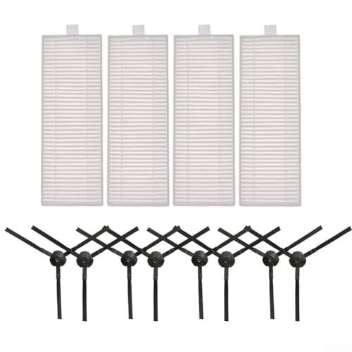 Set completo di filtri e spazzole laterali per robot aspirapolvere 360 C50 per mantenere il dispositivo in modo efficiente