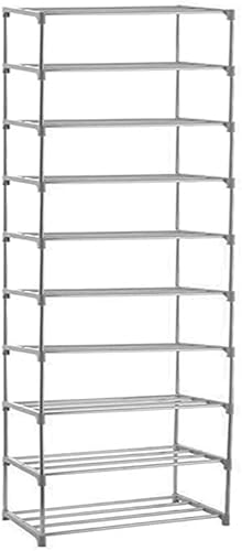 Sapateira Vertical Rack Inox Premium 30 Pares 10 Prateleiras