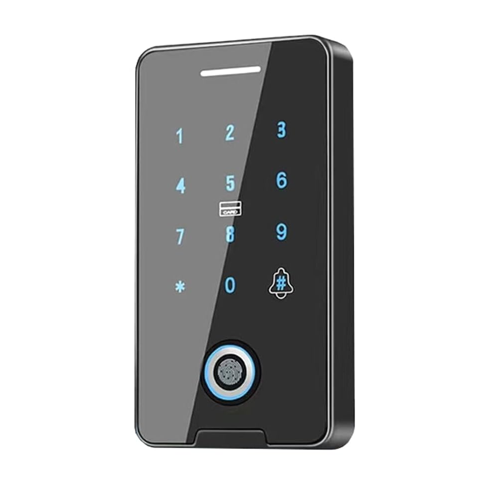 Serrure de porte intelligente RFID et clavier biométrique