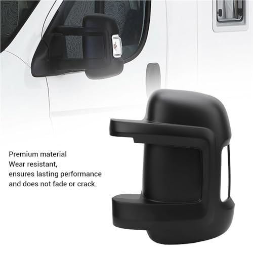 Coque rétroviseur Ducato 250 gauche droite | Protection renforcée noire - 5