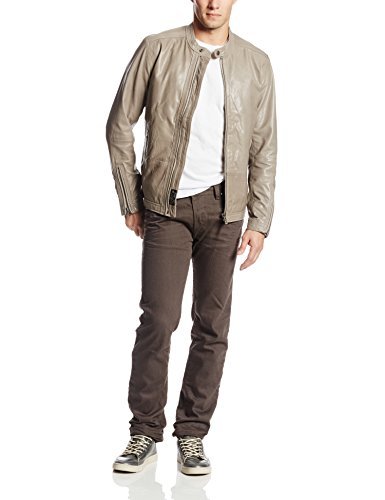 Diesel Men's Lagnum Leather Jacket