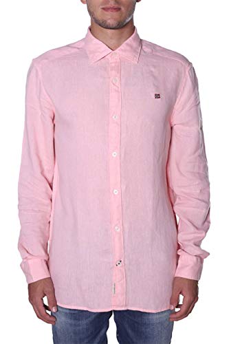 Napapijri Gervas 2 Camisa, Rosa (Pale Pink New P77), 44 (Talla del...