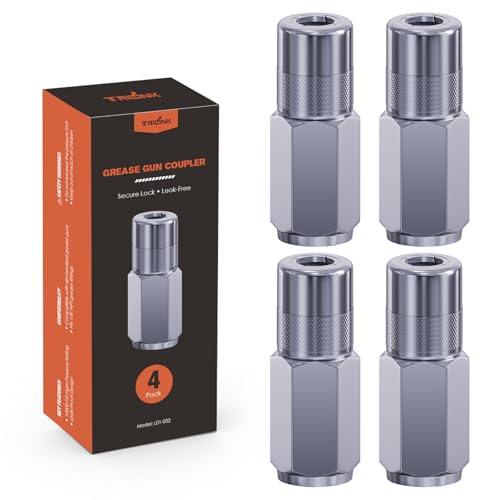 4 Pièces Embouts Pompe à Graisse – Coupleurs Standard 1/8