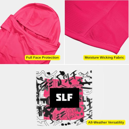 Image of SLEEFS Balaclava Face Mask Men & Women - Loose Fit, Breathable Ski Mask Shiesty for Football, Cycling - All Weather Use
