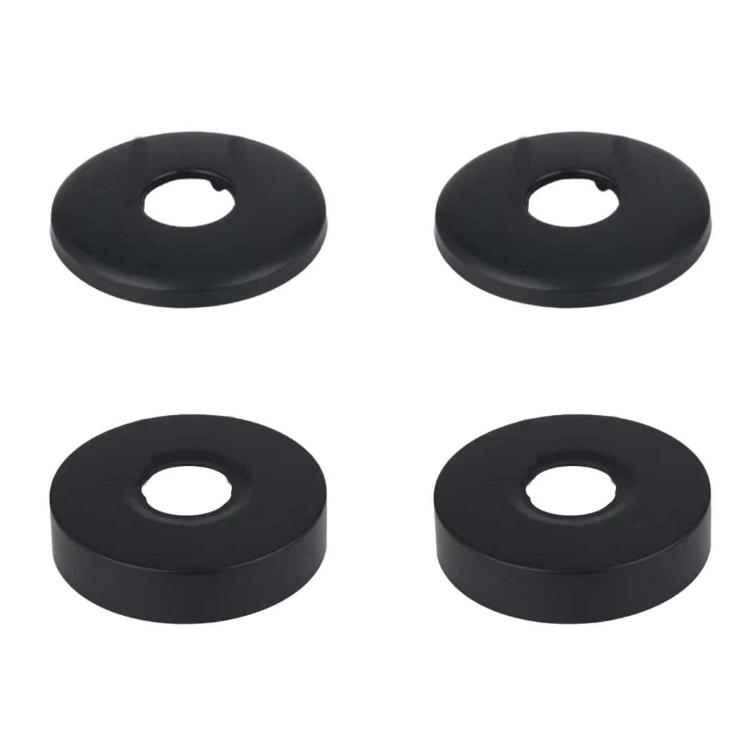 Rosette Per Termosifone 6 Pezzi - Copritubi Riscaldamento 16mm, Nero - Foto 11