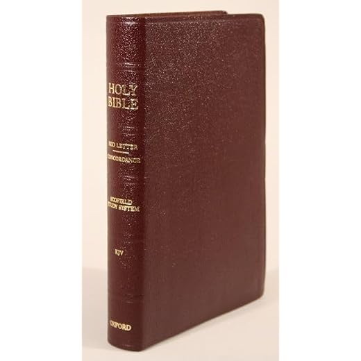 Old Scofield Study Bible-KJV-Classic: King James Version, Burgundy Bonded Leather, Classic Edition