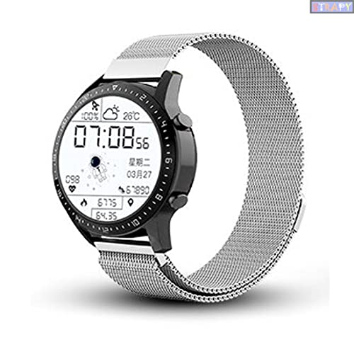 Image of STRPY 22mm Replacement Milanese Magnetic Clasp Chain Strap Band For Amazfit GTR 2 /GTR 2e Smart Watch, Metal Straps