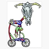 Oingo Boingo Skull Window Water Bottle Bumper Sticker Decal 5'