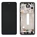 Produktbild DENMEN Original Samsung Galaxy A52s 5G A528B 2021 LCD Display Touch Screen Glas Digitizer Bildschirm GH82-26861A / GH82-26863A Schwarz (Service Pack)