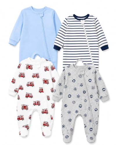 Image of TuddyBuddy 100% Cotton Baby Sleepsuits /Jumpsuits /Footed Rompers