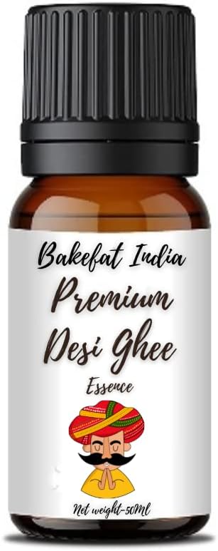 Bakefat India Village Style Ghee Food Grade Essence-30ml-Highly Aromatic