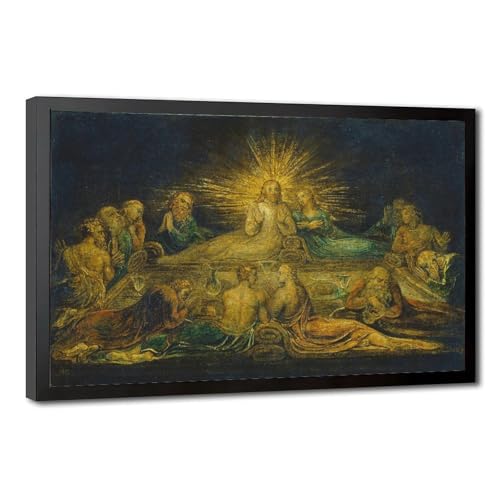 Impression sur toile The Last Cène pour décorer un salon moderne avec style artistique