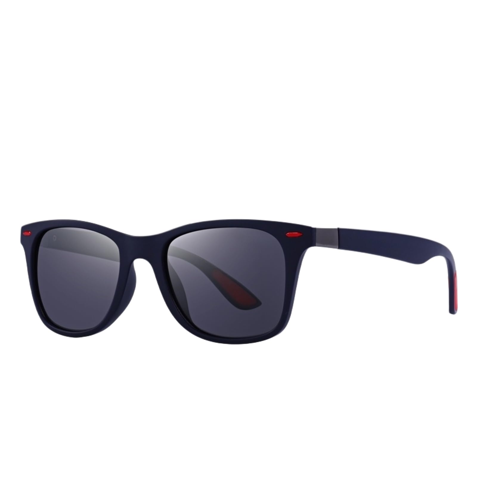 Lunettes de soleil carrées polarisées protection UV pour hommes femmes style rétro C04