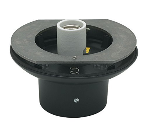 Solus S1721-BK Black Aluminum Wing Clip Post Top Fitter for 3