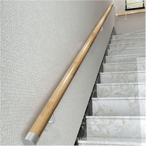 Rampe d'escalier en bois de 50 cm pour sécuriser l'accès au loft et à la villa - 2