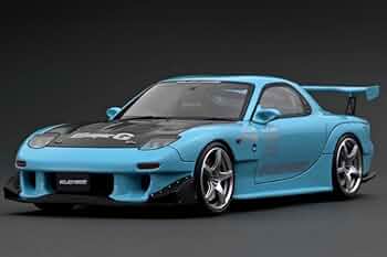 【保護ケース付】1/43 RX-7 FC3S RE Amemiya RE雨宮 1/43 Mazda RX-7 (FC3S) RE Amemiya Green | 鉄道模型