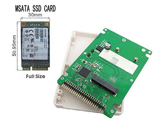 Tarjeta adaptadora IDE de 2,5 pulgadas de 44 pines (mSATA) 3