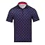 Navy Dotted